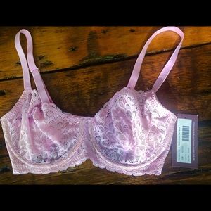 Sexy 32DD True&Co. Gramercy Lace Balconette Bra